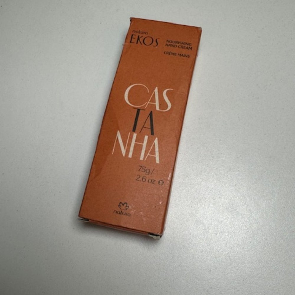 Natura Ekos Castanha Hand Cream 2.6 oz Full Size  new in box